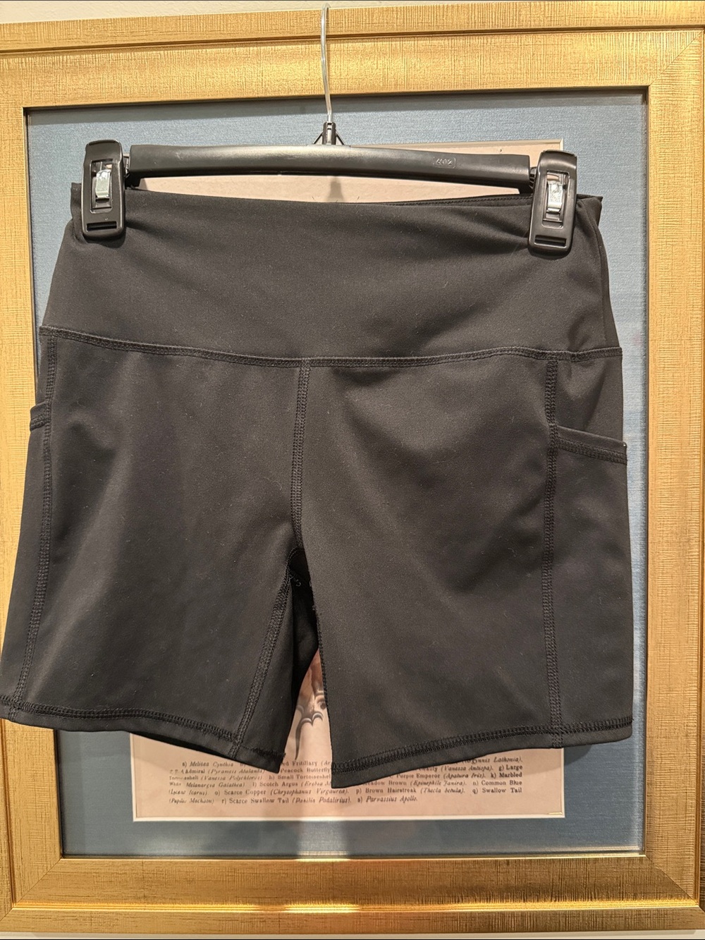RBX Black Women's Bike Shorts with Side Pockets